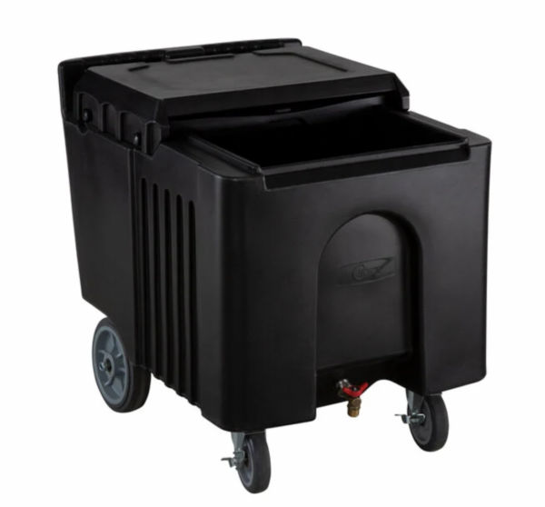 Black Mobile Ice Bin